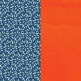 PLUMETIS / PATENT ORANGE -25 bracelet leather